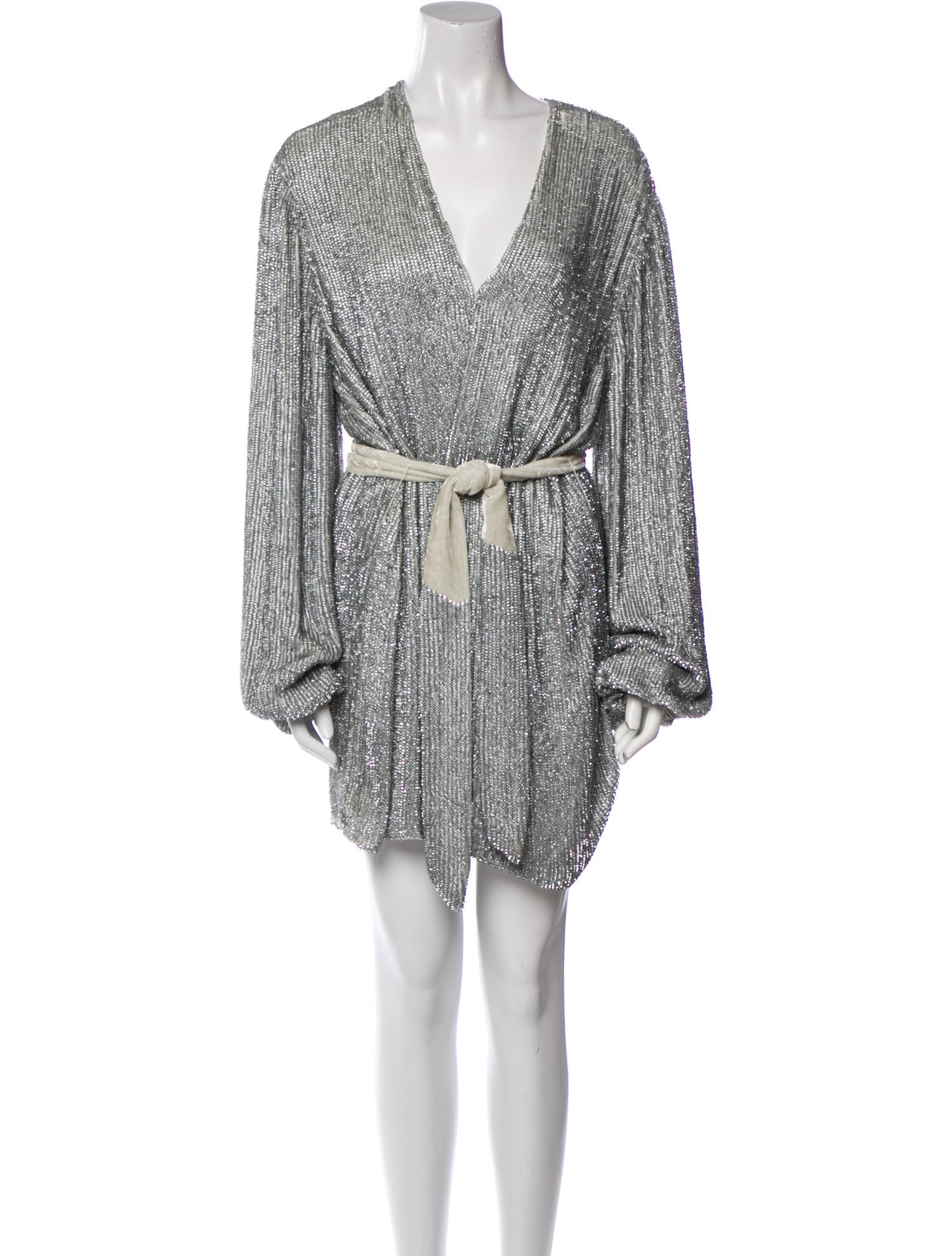 Retrofête V-Neck Mini Dress