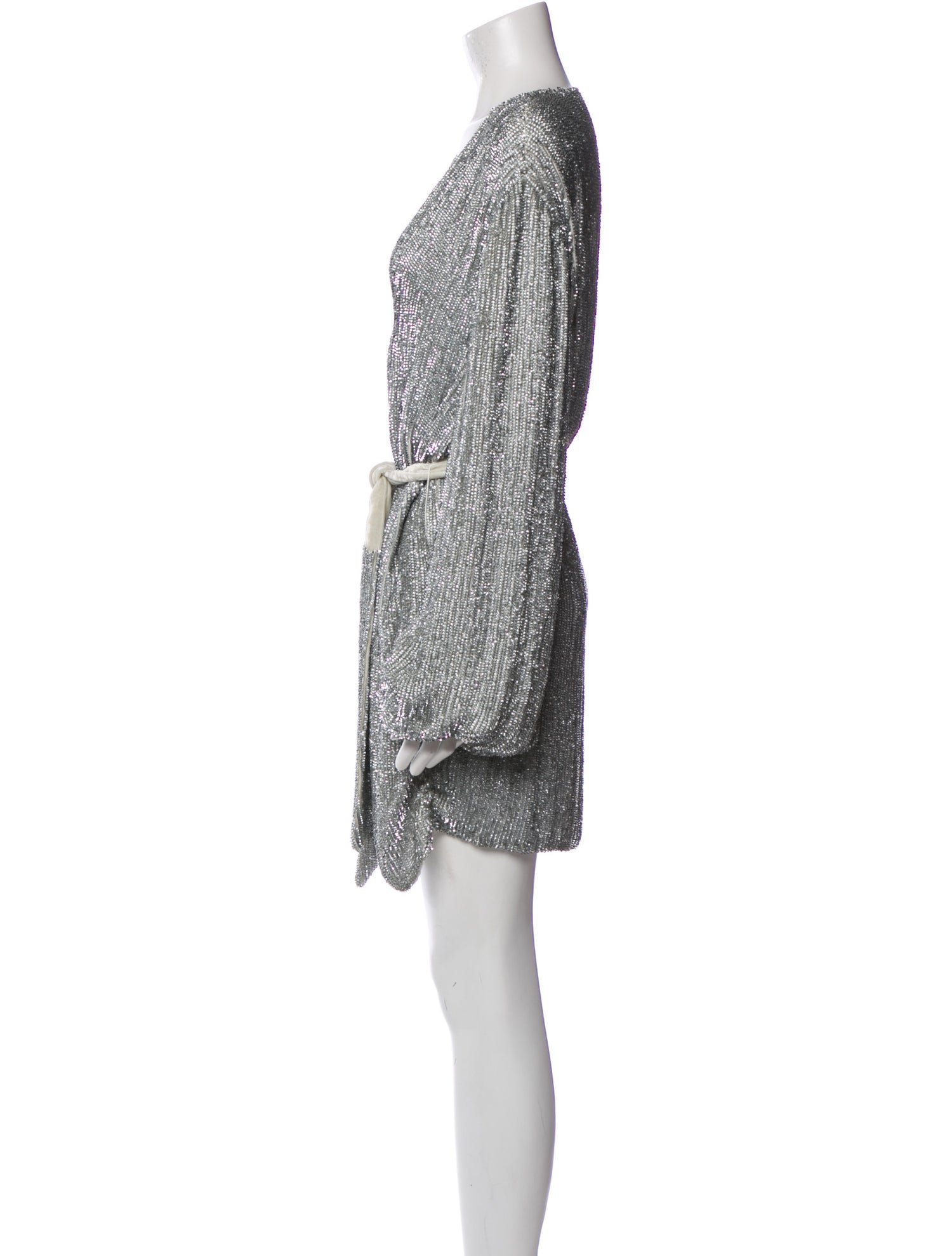 Retrofête V-Neck Mini Dress