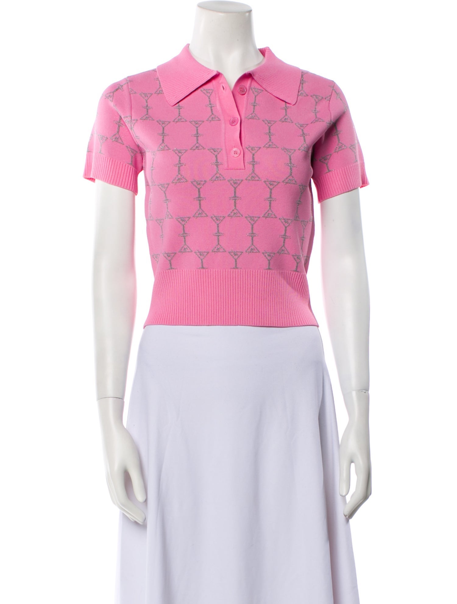 Retrofête Printed Short Sleeve Polo