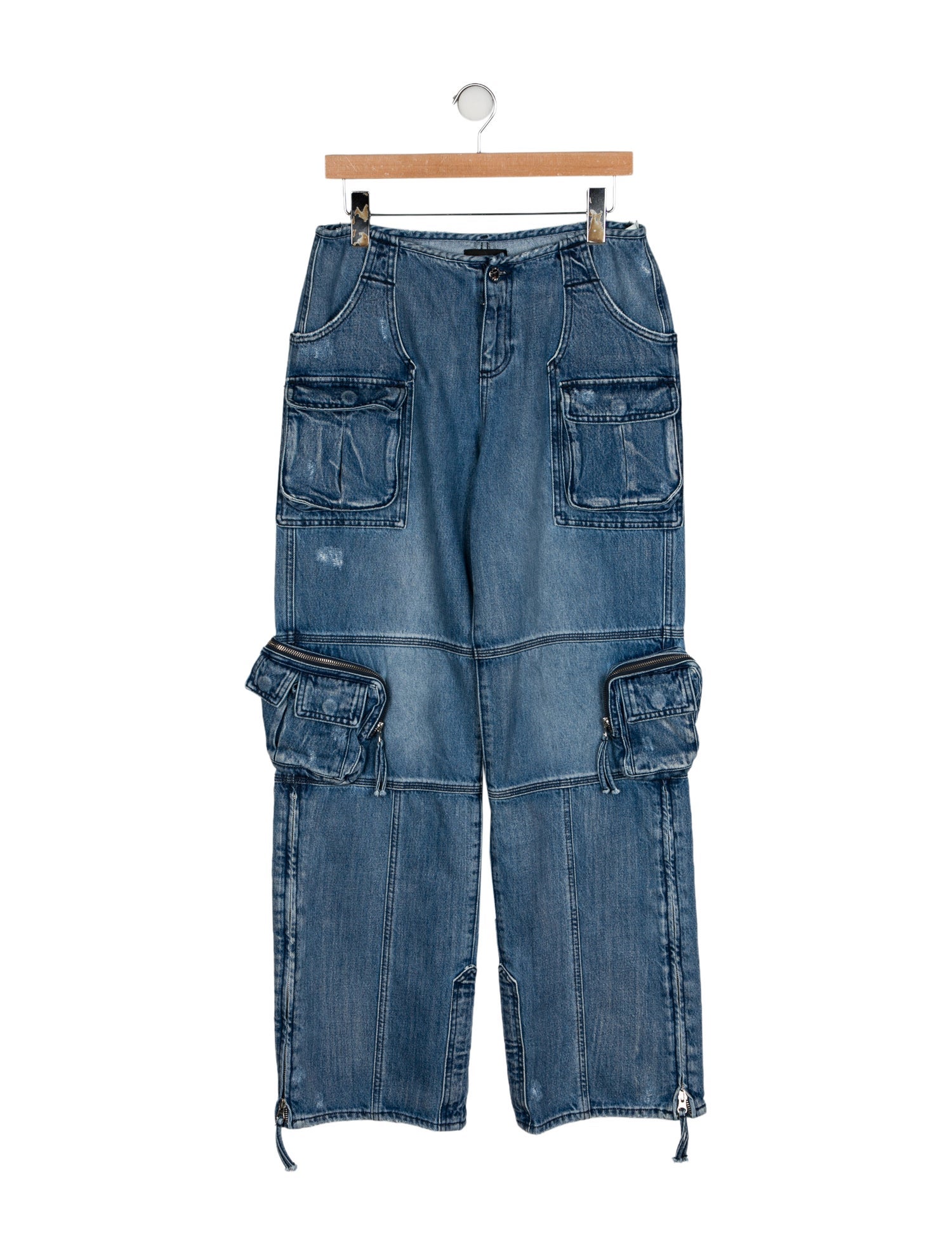 Retrofête Mid-Rise Wide Leg Jeans