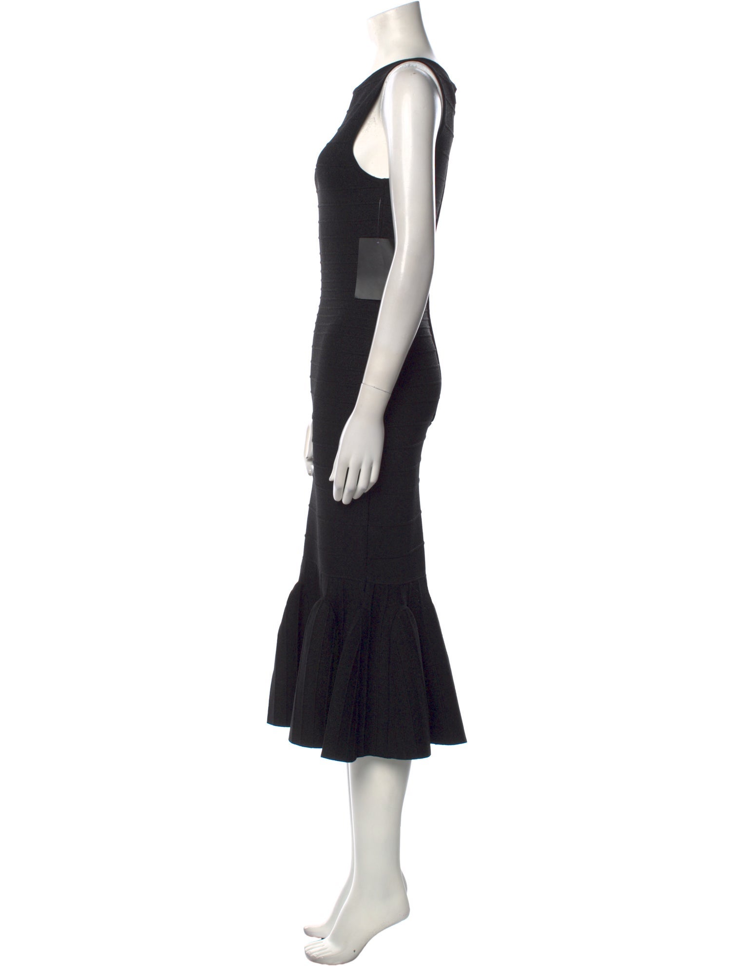 Retrofête Bateau Neckline Midi Length Dress w/ Tags