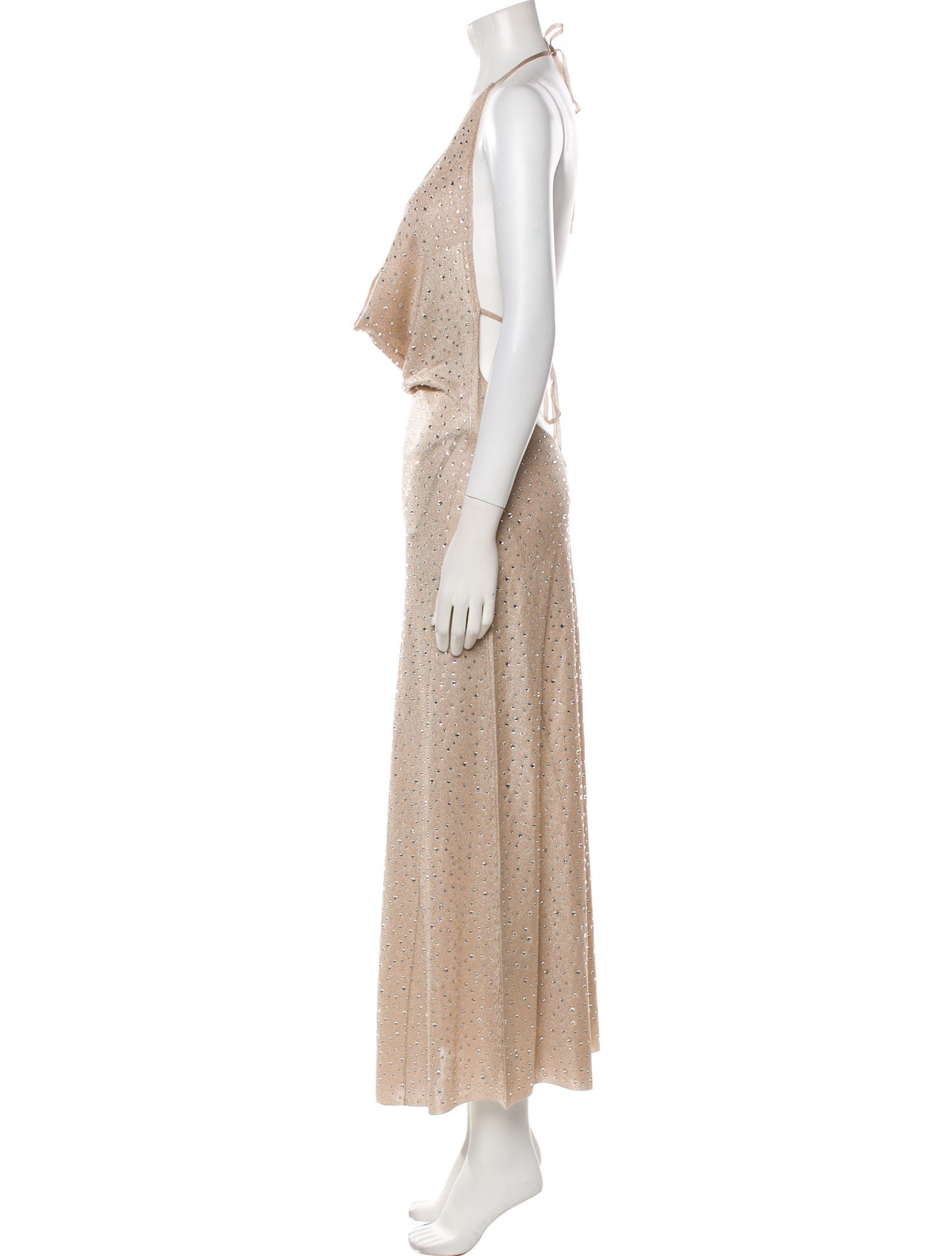 Retrofête Cowl Neck Long Dress w/ Tags