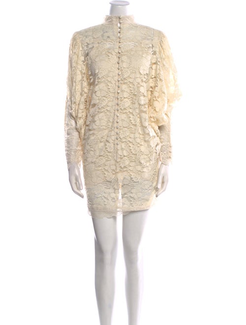 Retrofête Mock Neck Mini Dress