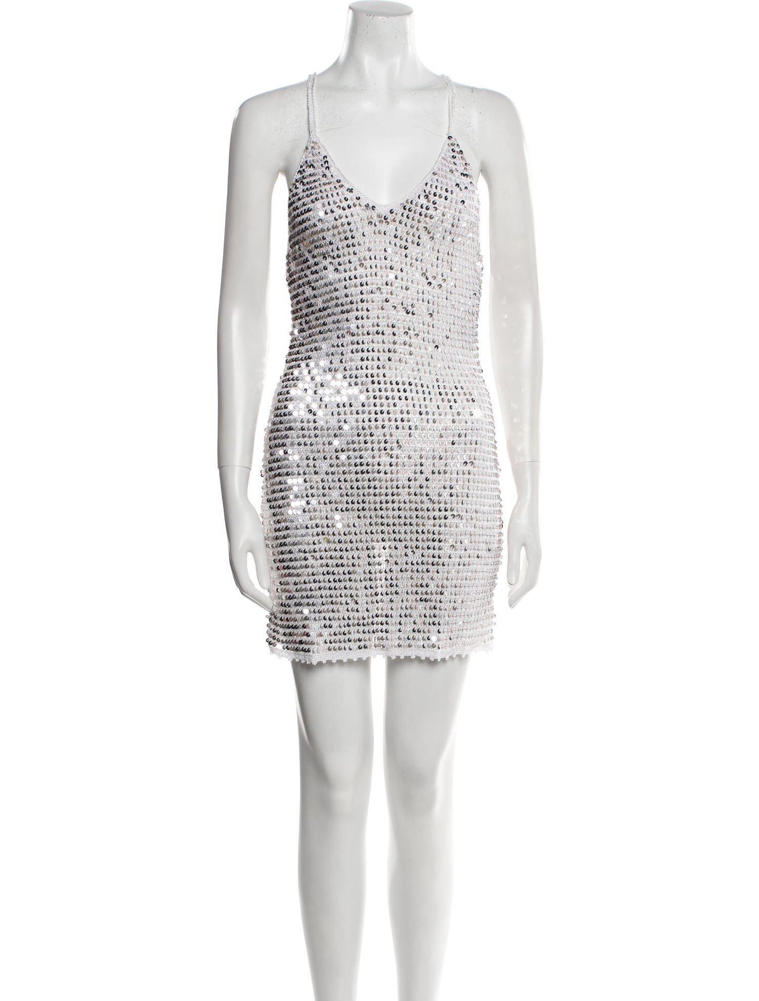 Retrofête V-Neck Mini Dress w/ Tags