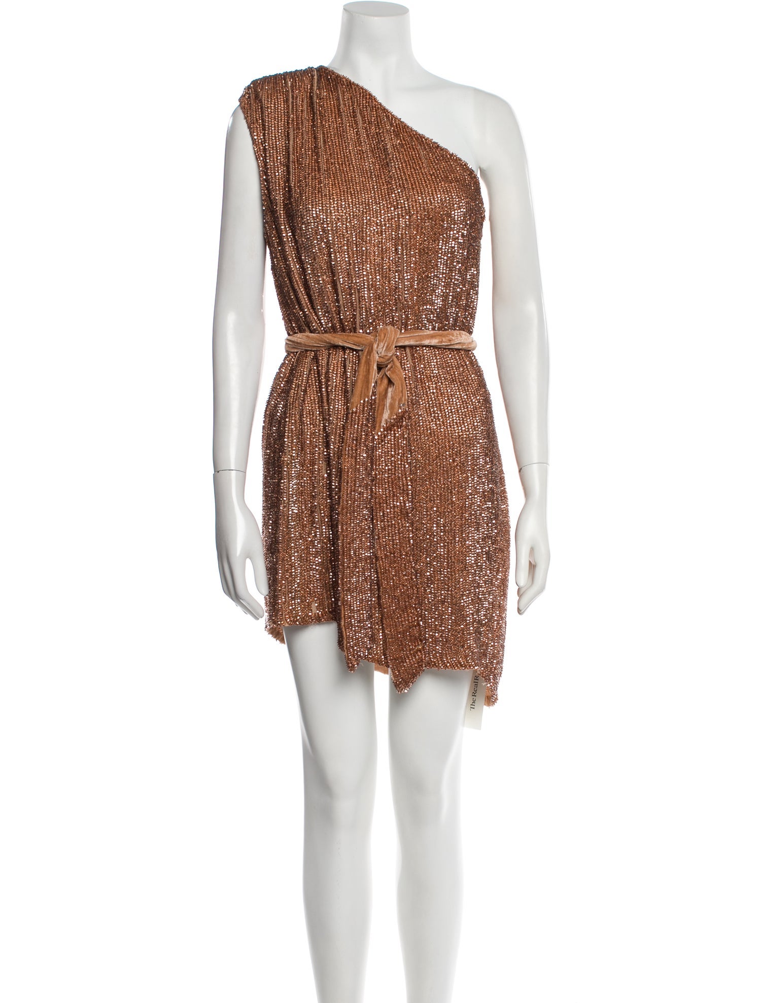 Retrofête One-Shoulder Mini Dress