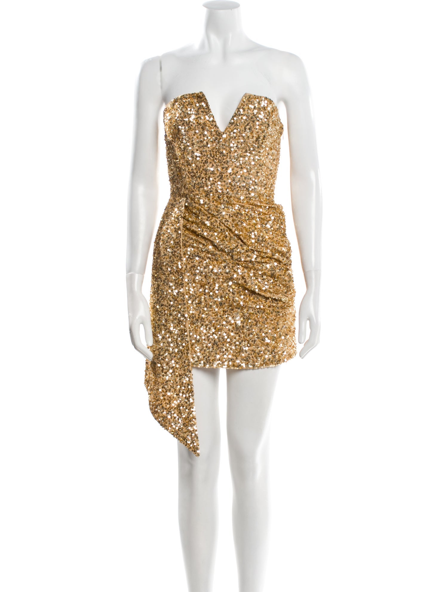 Retrofête Strapless Mini Dress