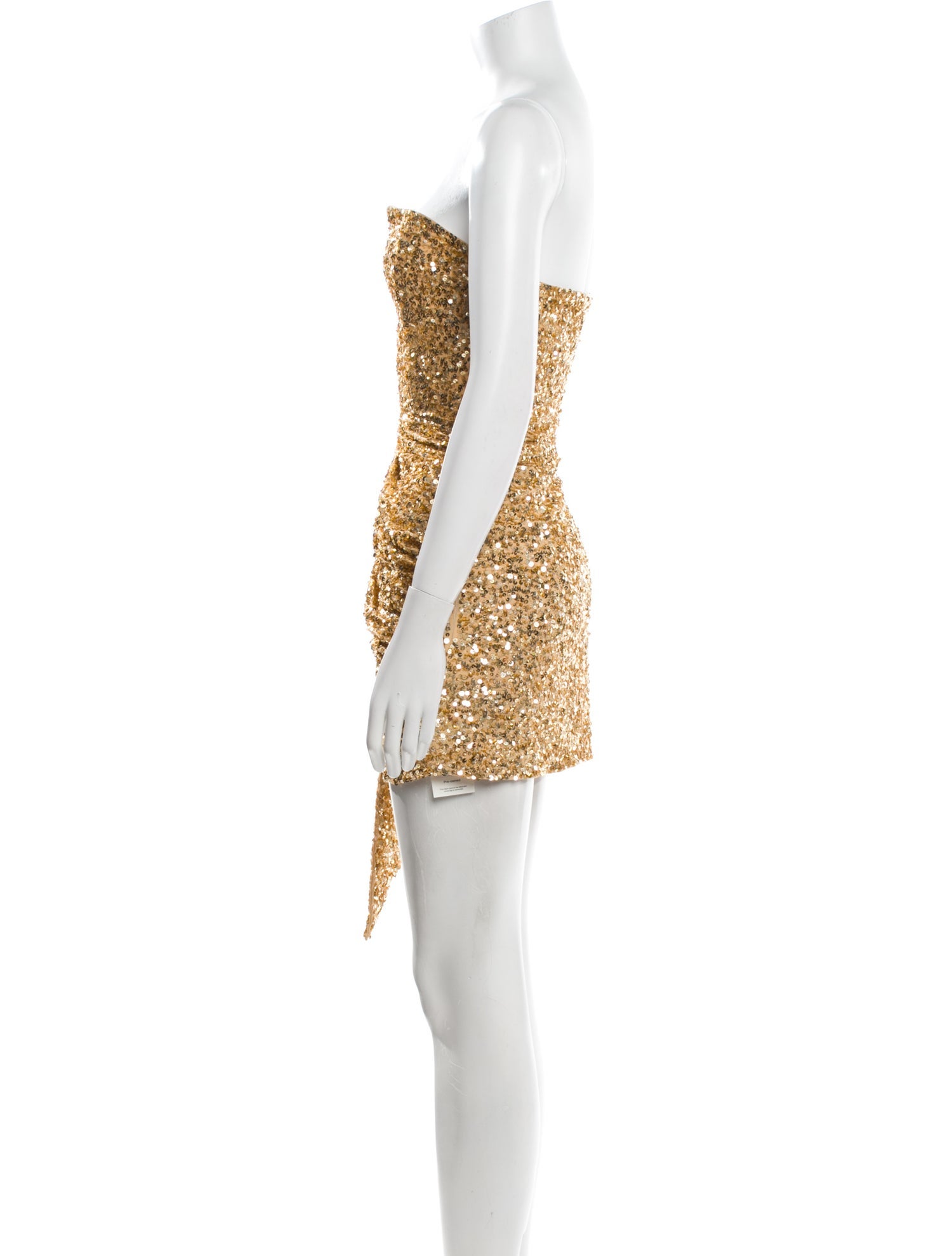 Retrofête Strapless Mini Dress