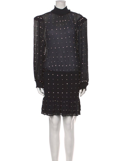 Retrofête Silk Mini Dress