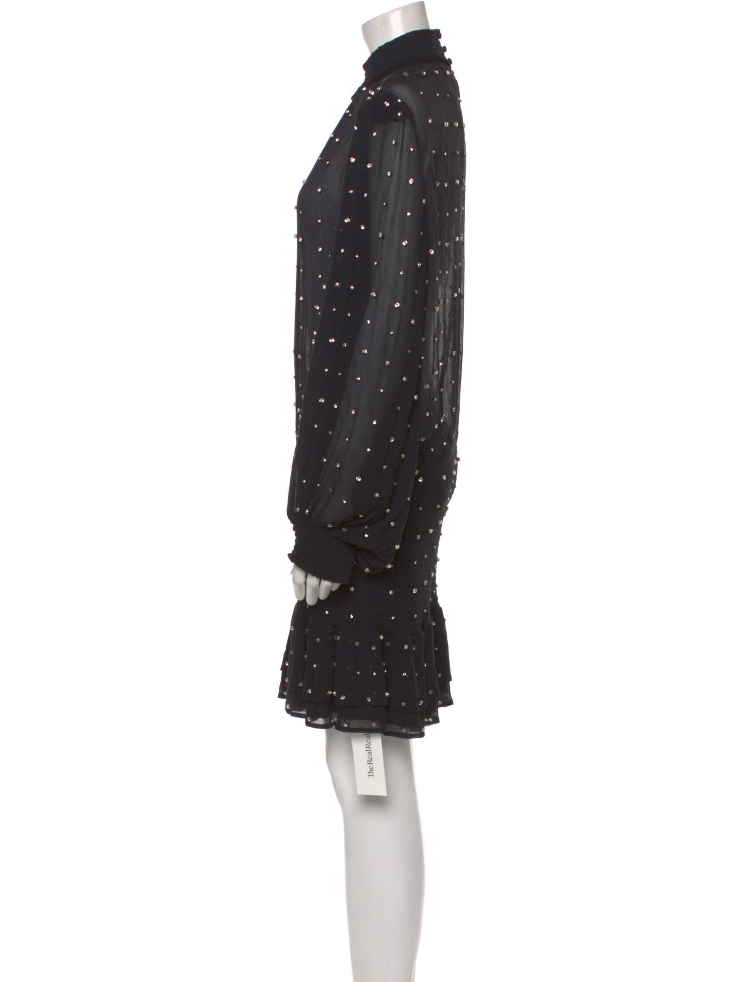 Retrofête Silk Mini Dress