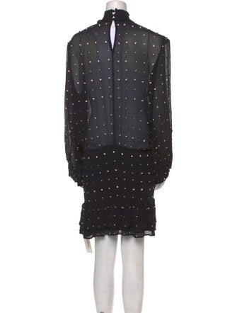 Retrofête Silk Mini Dress