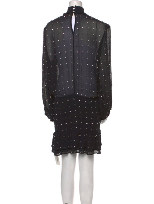 Retrofête Silk Mini Dress