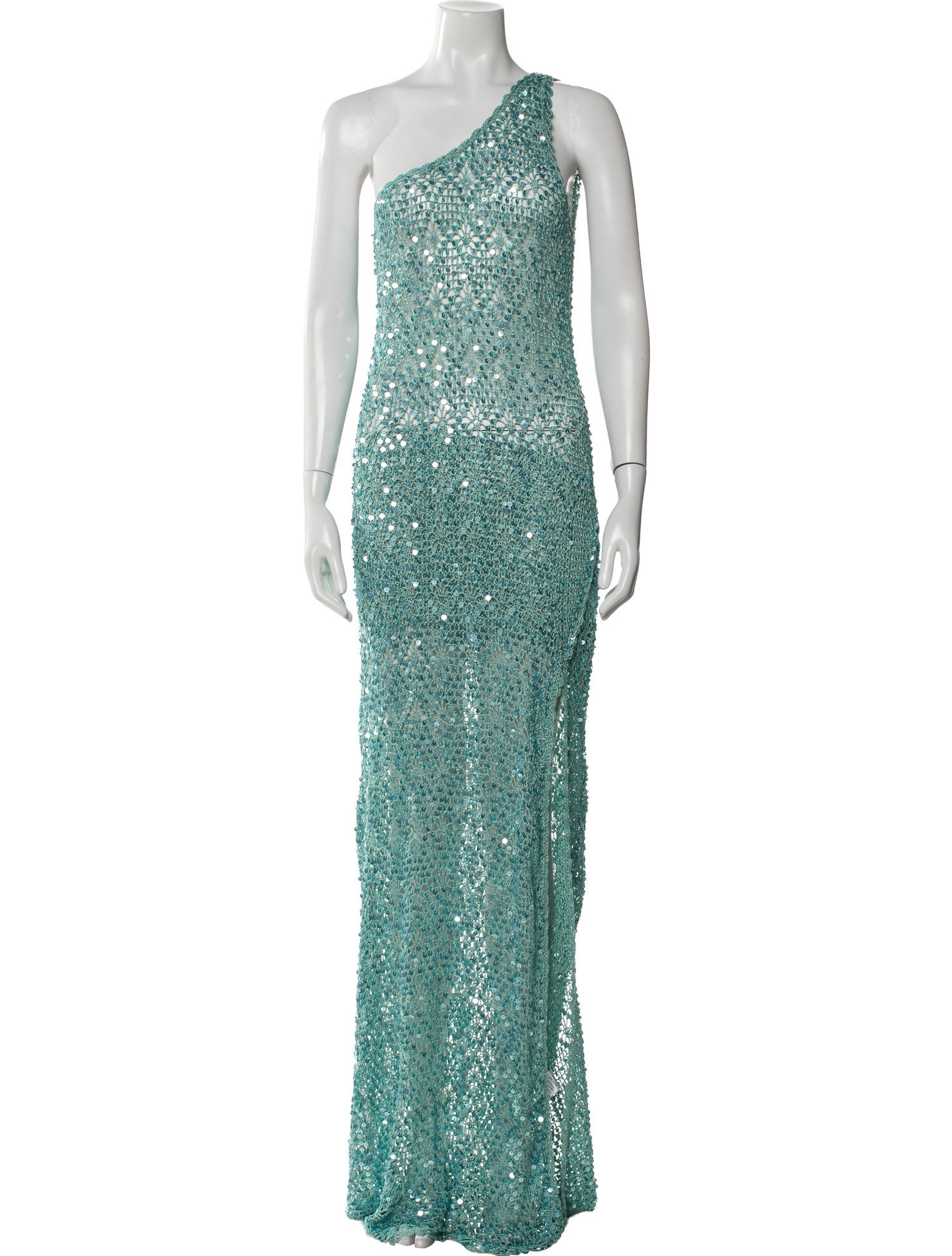 Retrofête One-Shoulder Long Dress