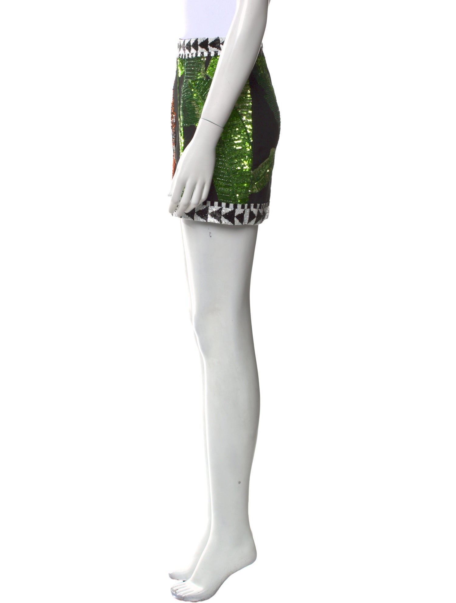 Retrofête Printed Mini Skirt