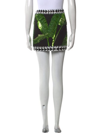 Retrofête Printed Mini Skirt