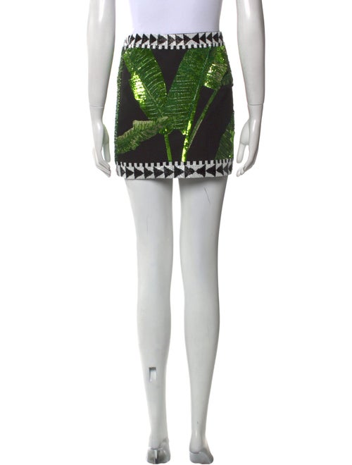 Retrofête Printed Mini Skirt