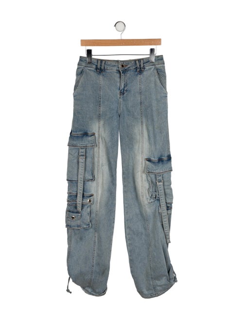 Retrofête Mid-Rise Wide Leg Jeans