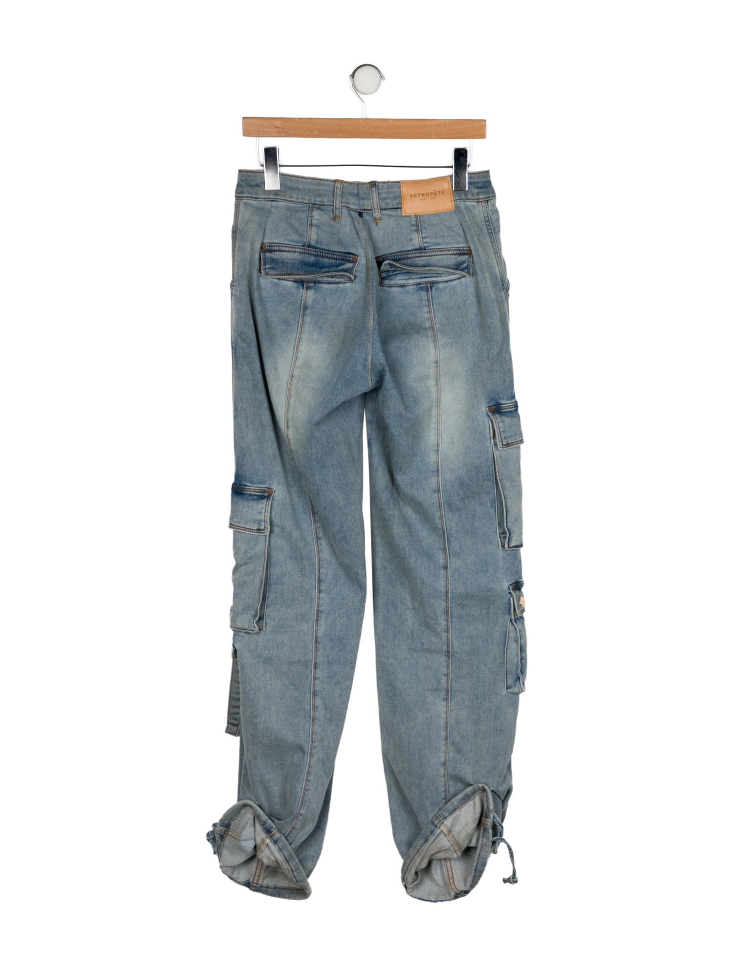 Retrofête Mid-Rise Wide Leg Jeans