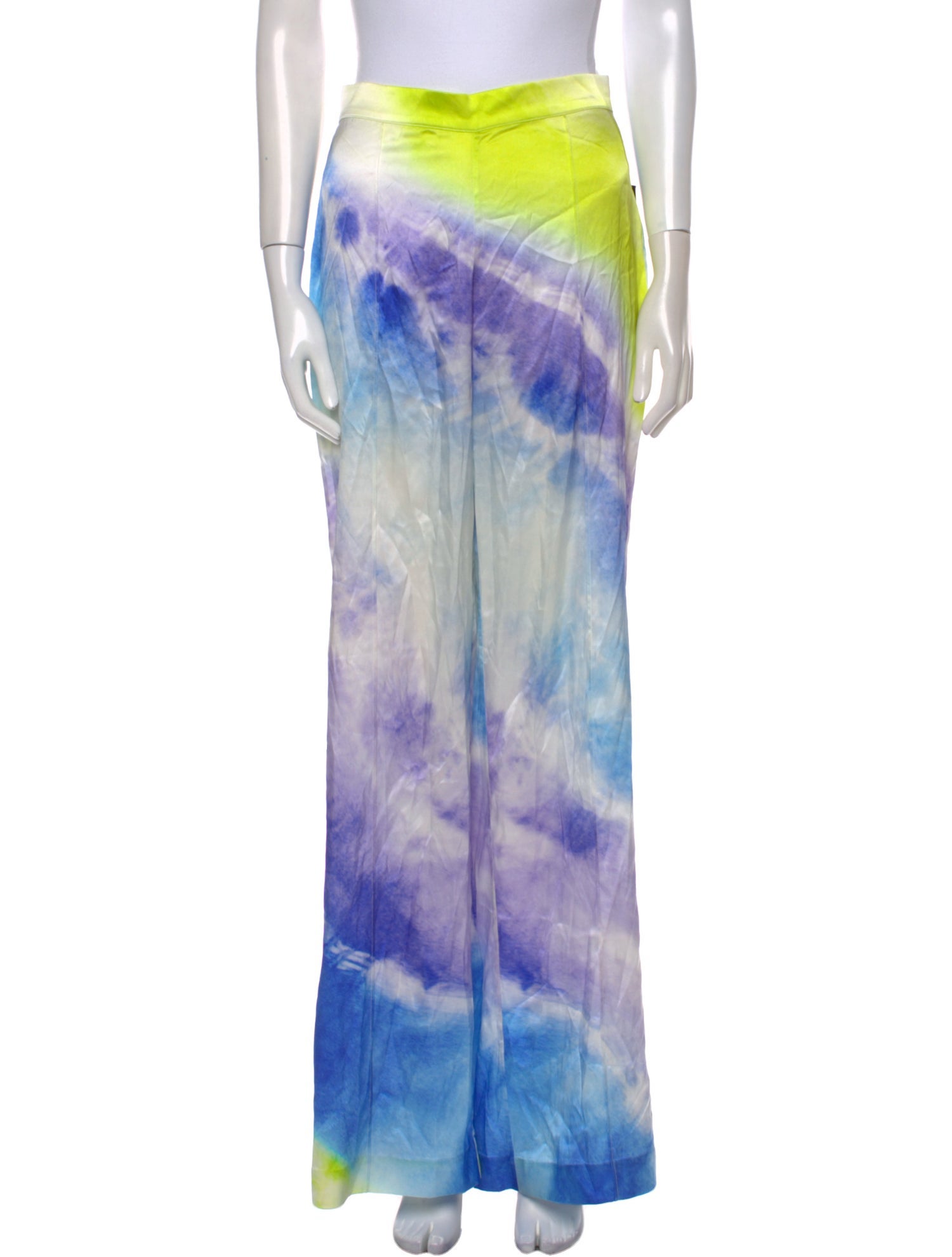 Retrofête Silk Wide Leg Pants w/ Tags