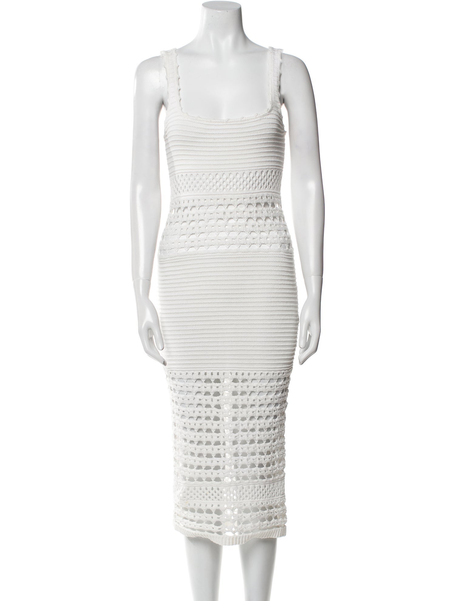 Retrofête Striped Long Dress