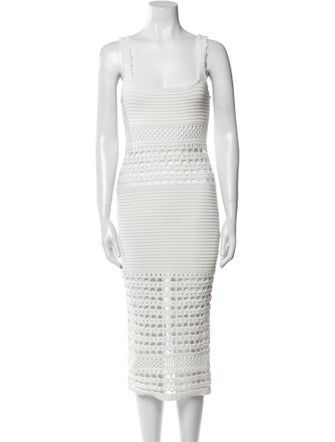 Retrofête Striped Long Dress