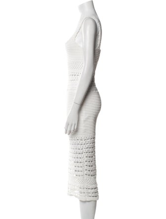 Retrofête Striped Long Dress