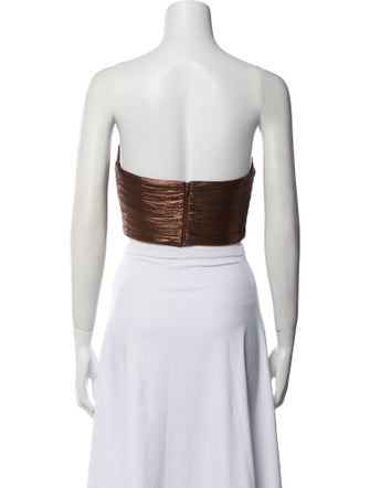 Retrofête Strapless Crop Top