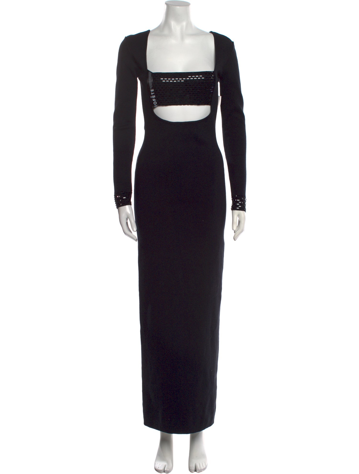 Retrofête Square Neckline Long Dress w/ Tags