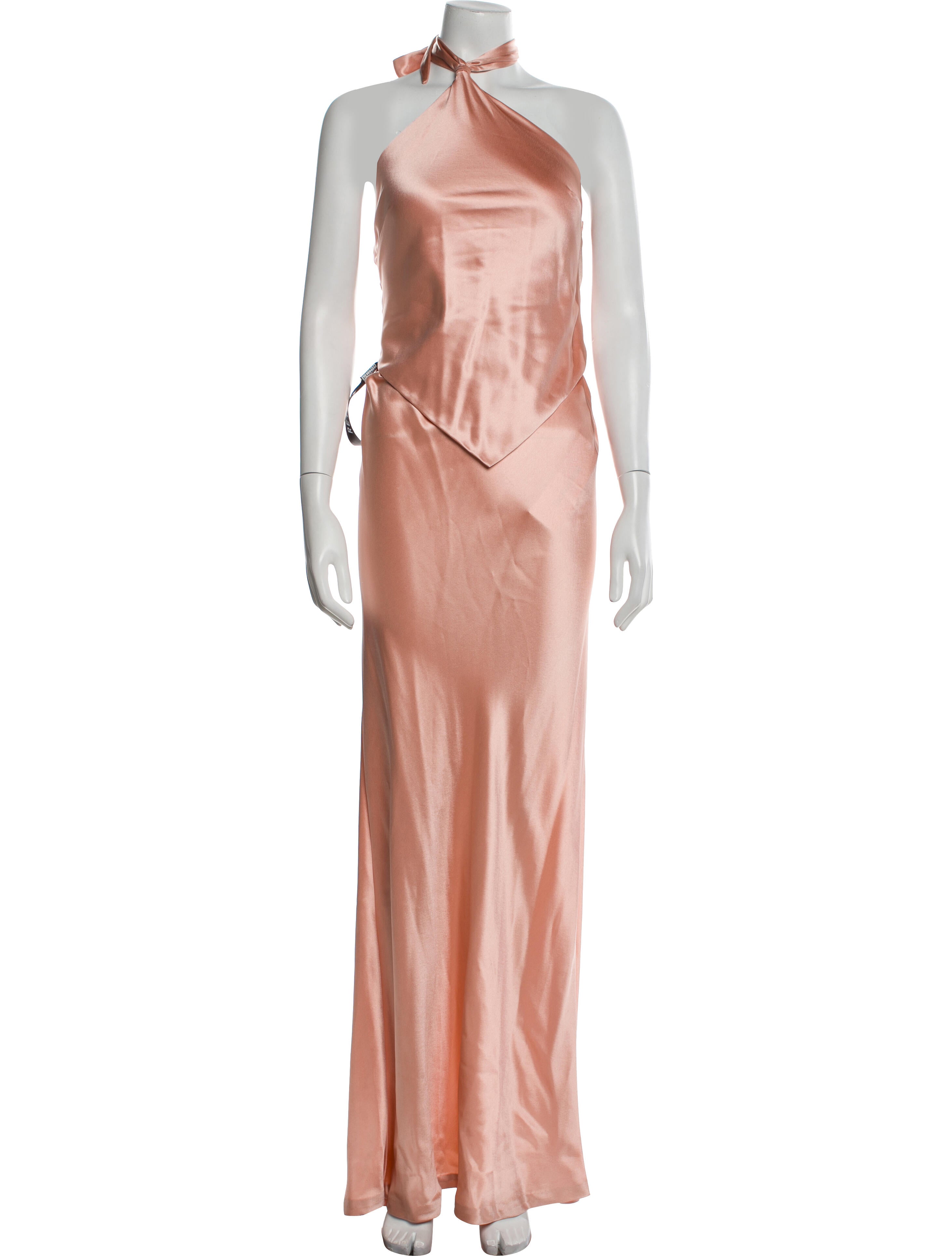 Retrofête Halterneck Long Dress