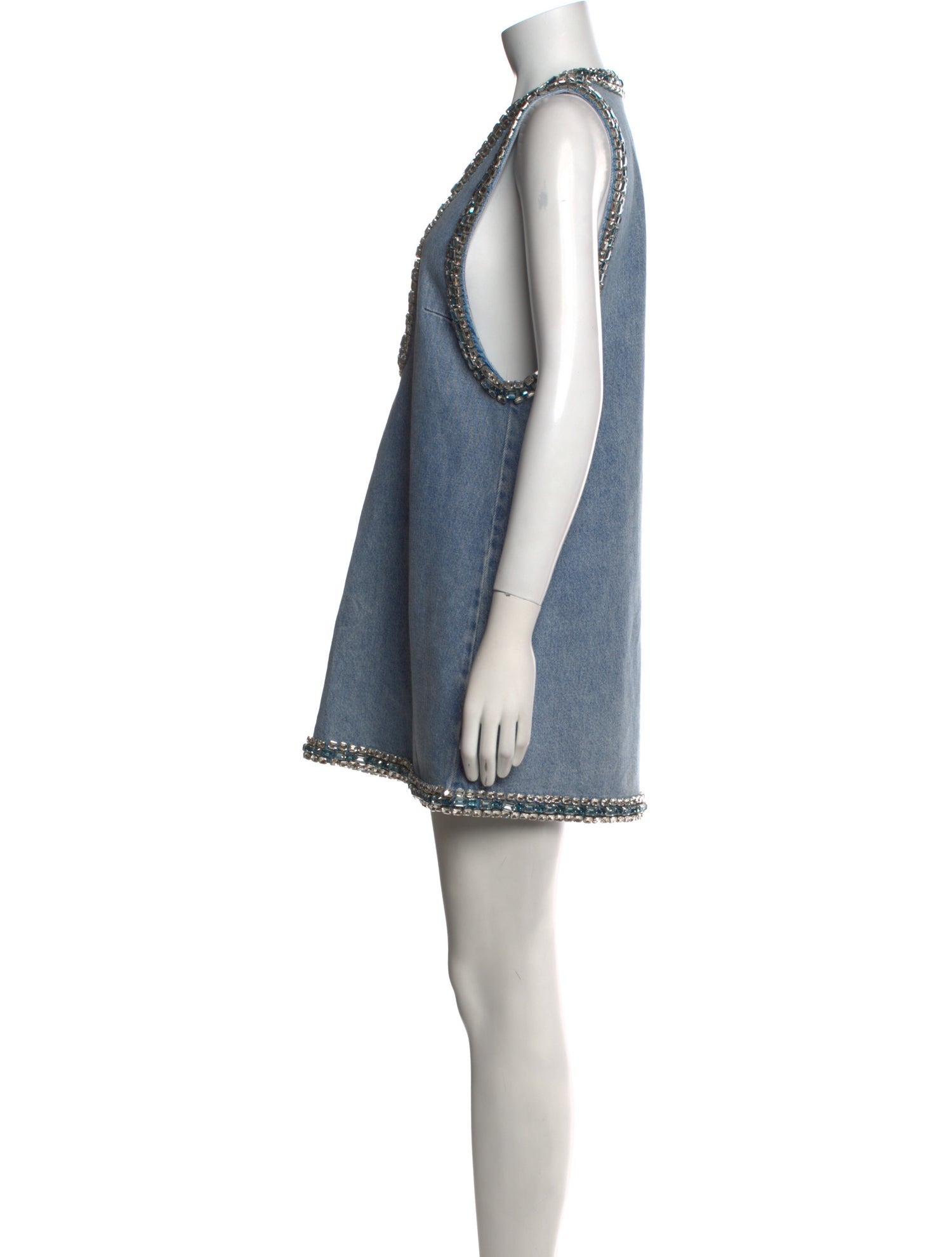 Retrofête V-Neck Mini Dress