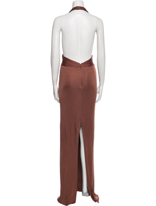 Retrofête Halterneck Long Dress