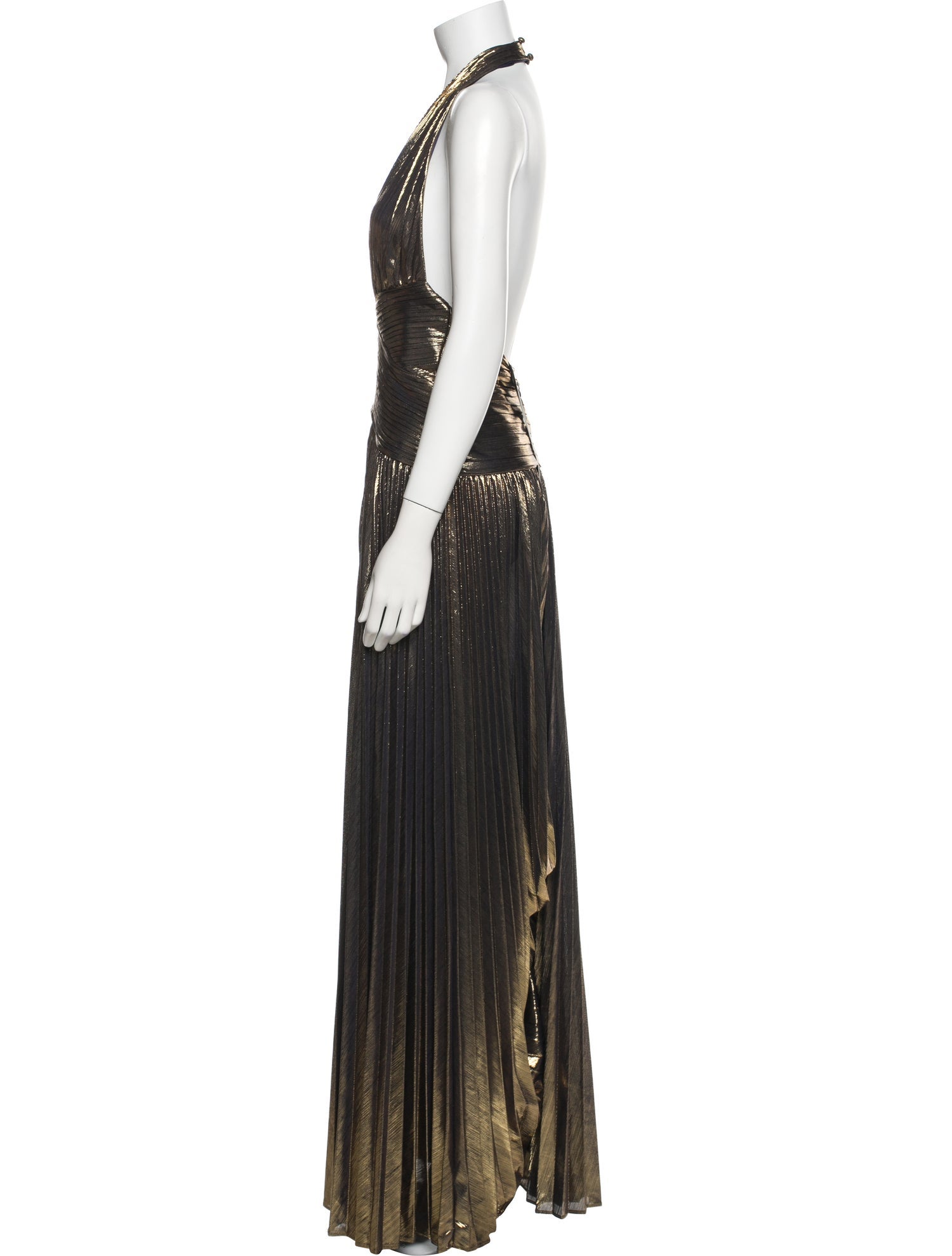 Retrofête Halterneck Long Dress w/ Tags