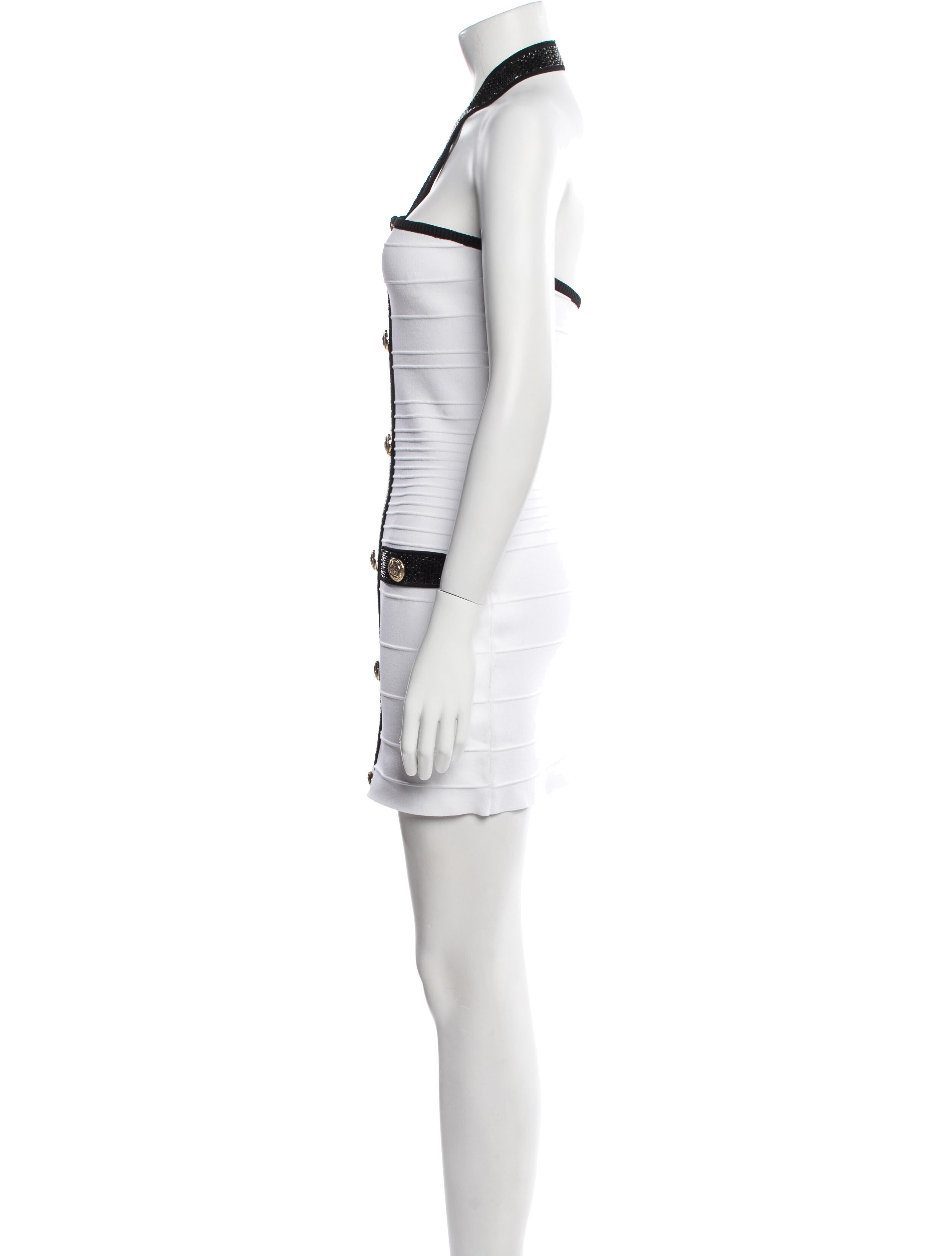 Retrofête Colorblock Pattern Mini Dress