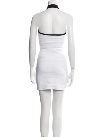 Retrofête Colorblock Pattern Mini Dress