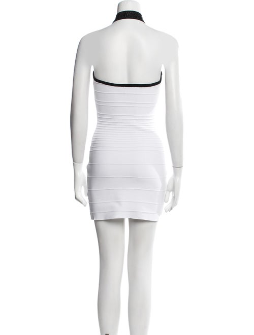 Retrofête Colorblock Pattern Mini Dress