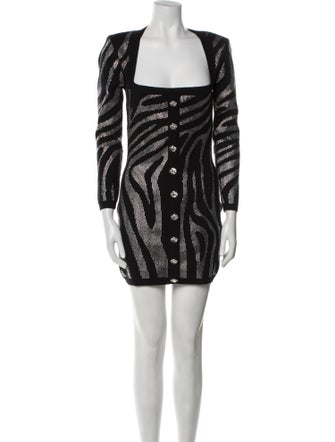 Retrofête Printed Mini Dress