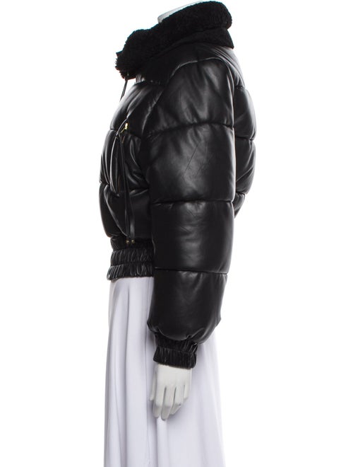 Retrofête Leather Bomber Jacket