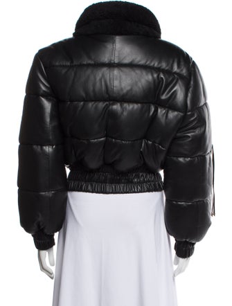 Retrofête Leather Bomber Jacket