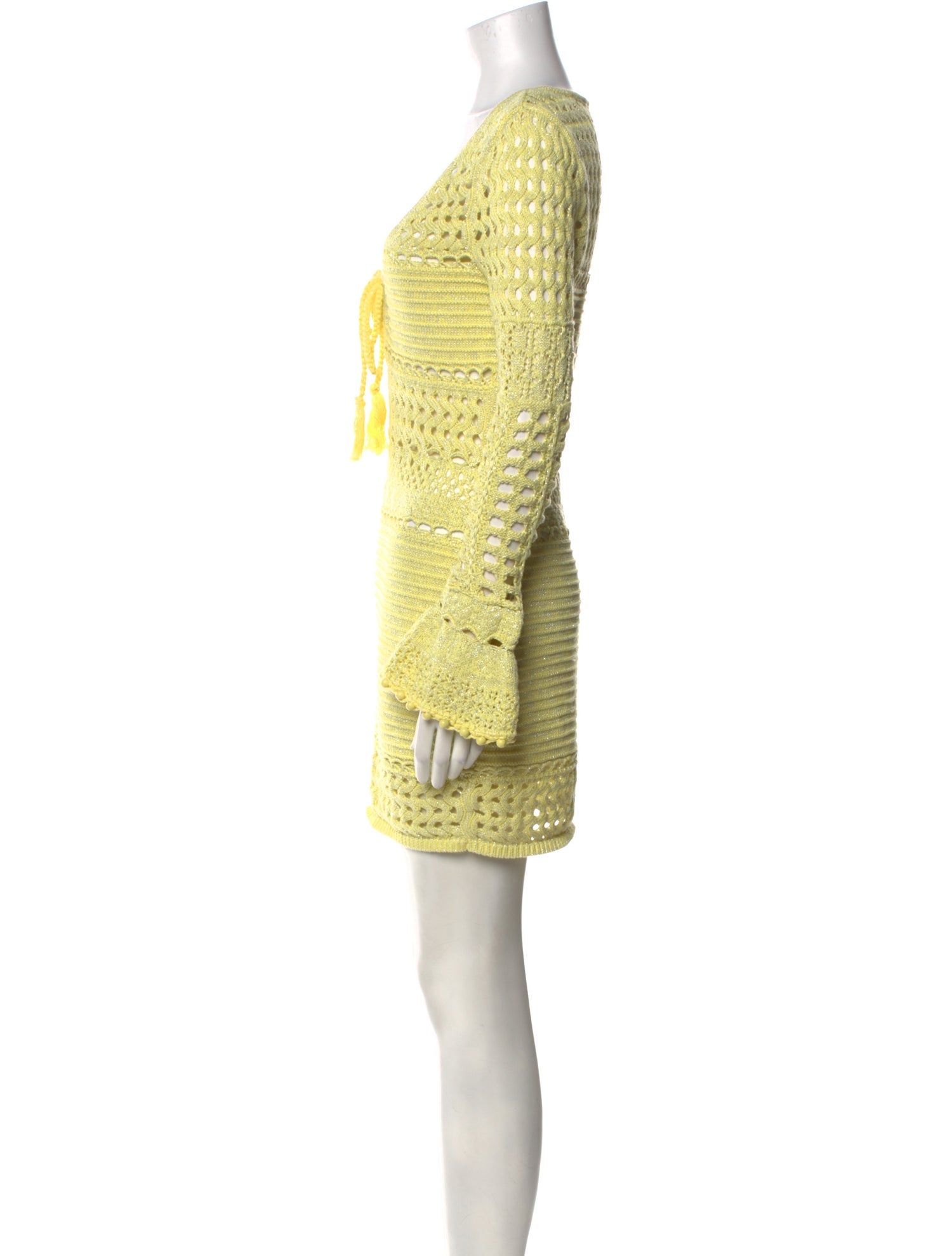 Retrofête V-Neck Mini Dress