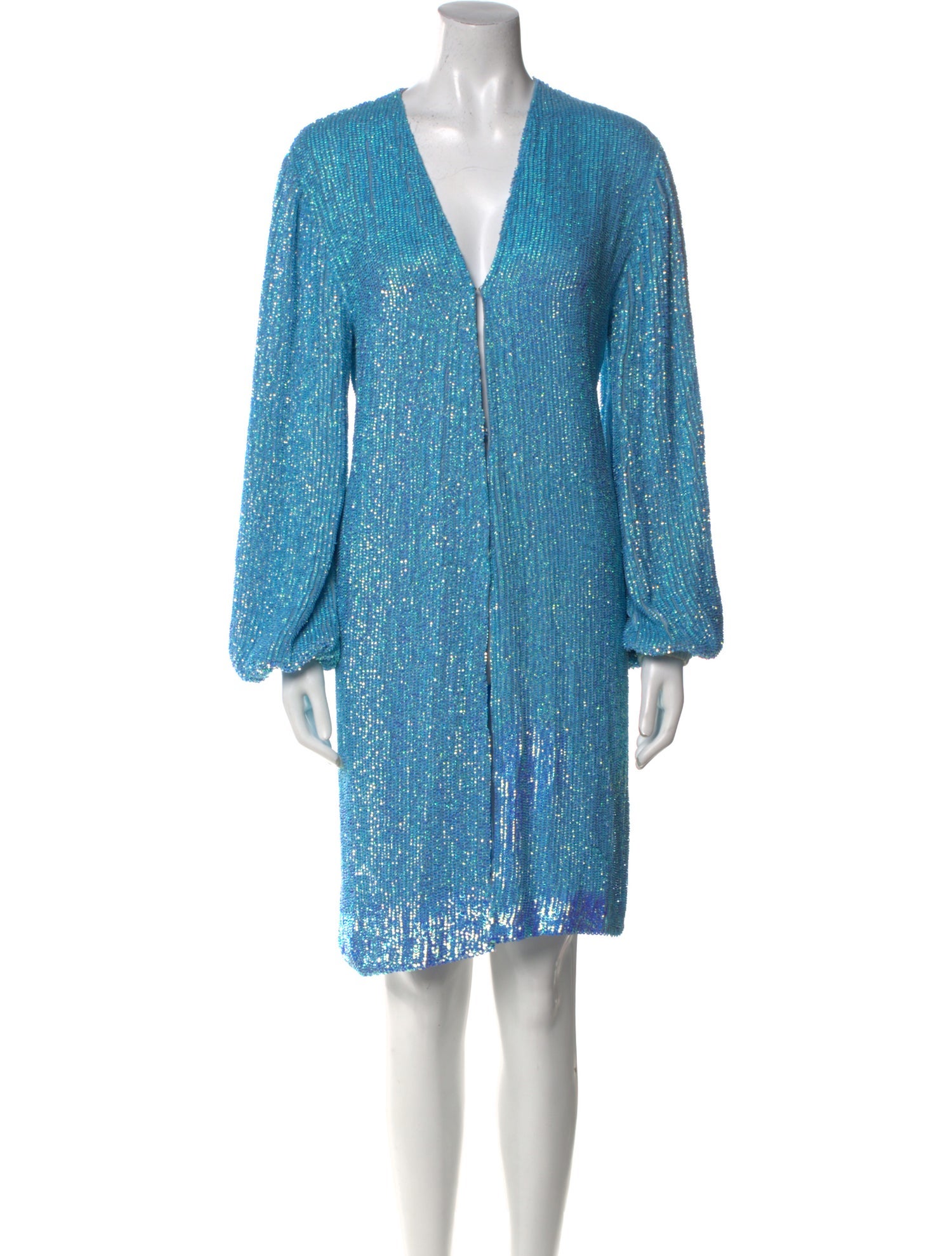 Retrofête V-Neck Long Dress