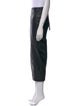 Retrofête Leather Midi Length Skirt