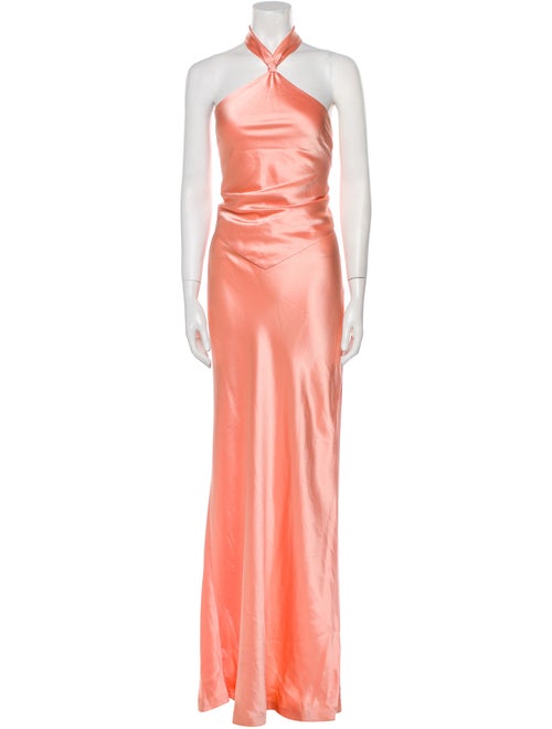 Retrofête Halterneck Long Dress