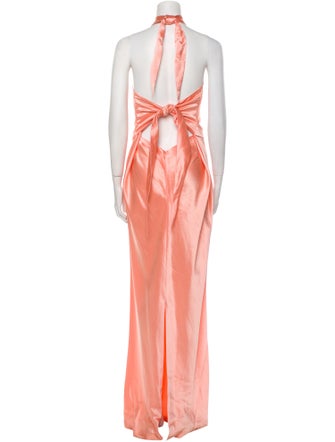 Retrofête Halterneck Long Dress