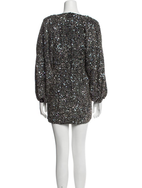 Retrofête V-Neck Mini Dress