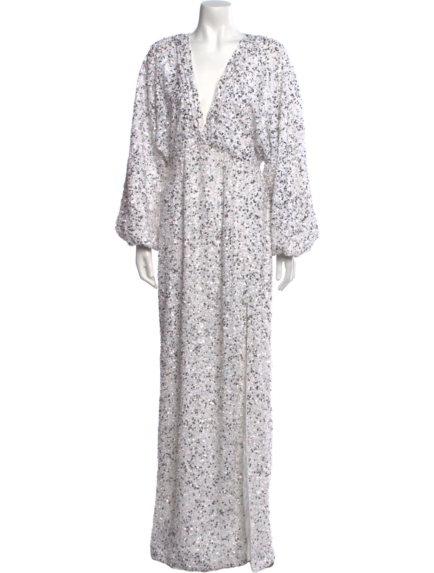 Retrofête V-Neck Long Dress