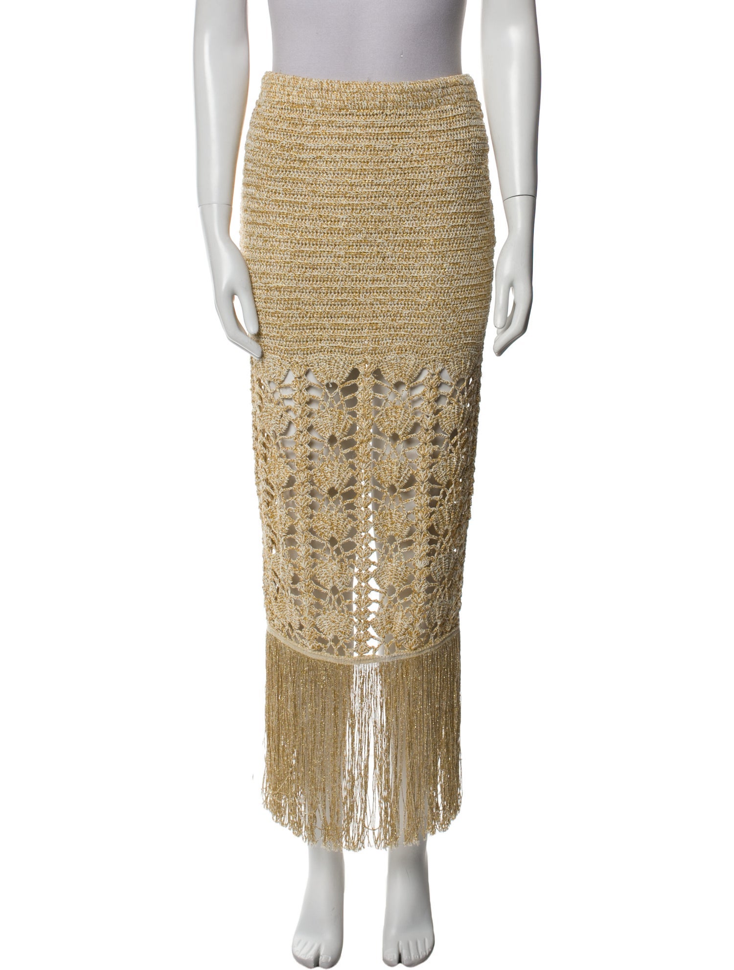 Retrofête Printed Midi Length Skirt