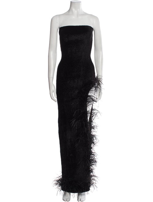 Retrofête Strapless Long Dress