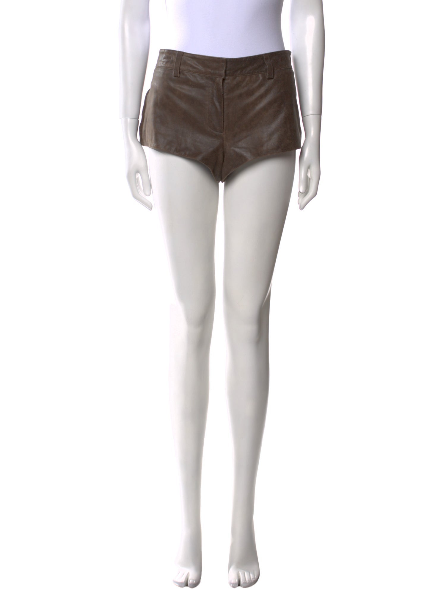 Retrofête Leather Mini Shorts w/ Tags