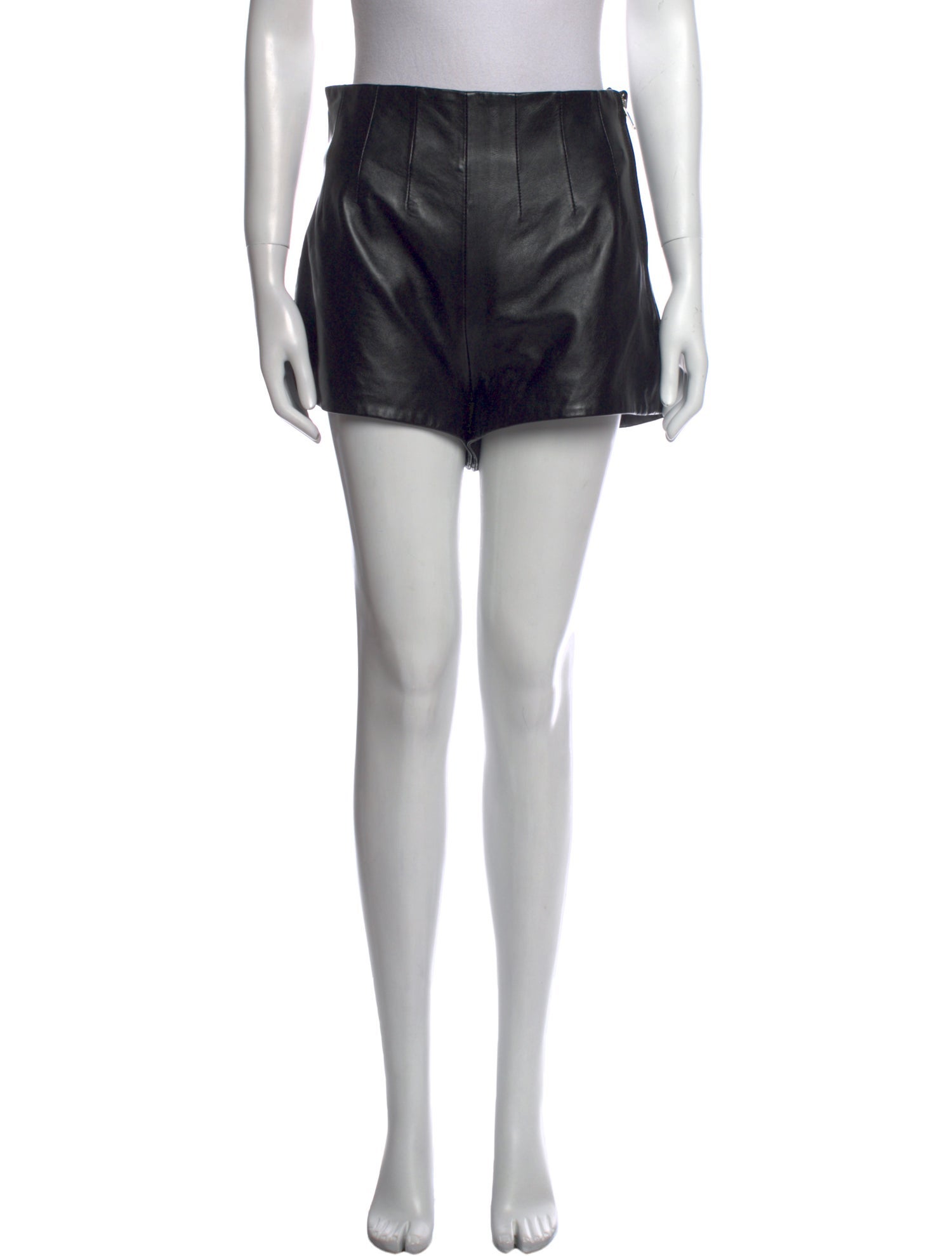 Retrofête Leather Mini Shorts w/ Tags