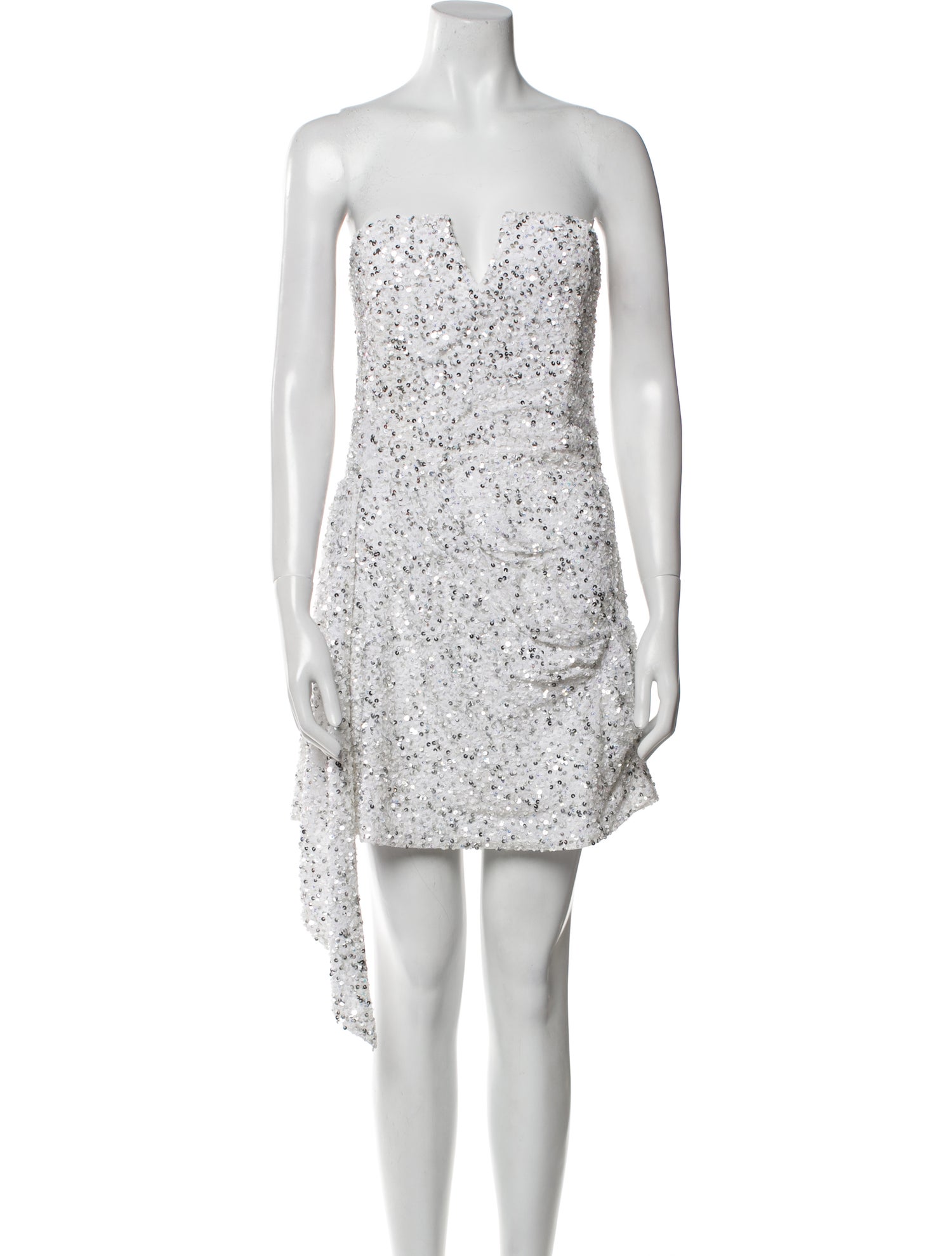 Retrofête Strapless Mini Dress