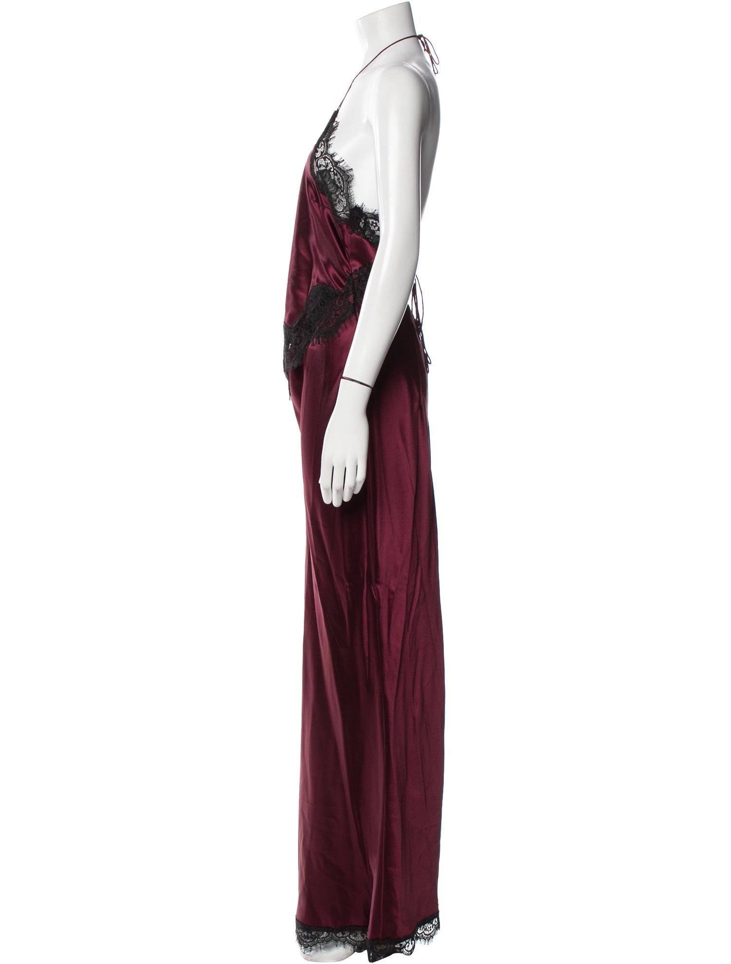 Retrofête Halterneck Long Dress